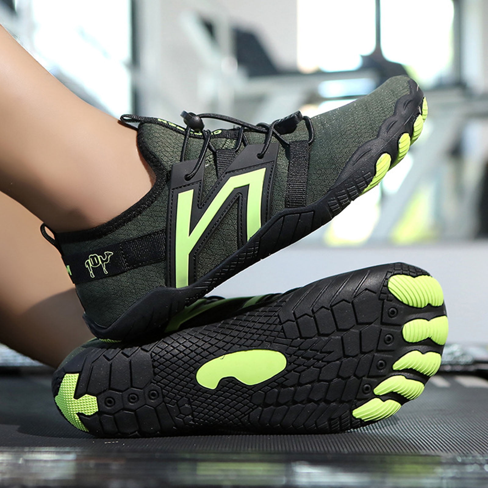 Large Size Outdoor Shoes For Men And Women Couple's Sport Shoes Hiking Shoes Slip Five Finger Wear Outdoor Mountaineering Shoes