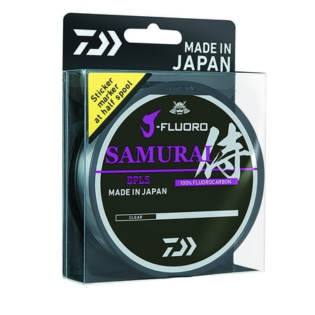 UPC: 0043178028834 | Daiwa JFS10-220 J-Fluoro Samurai Fluorocarbon Line Bulk 10lb 220yd
