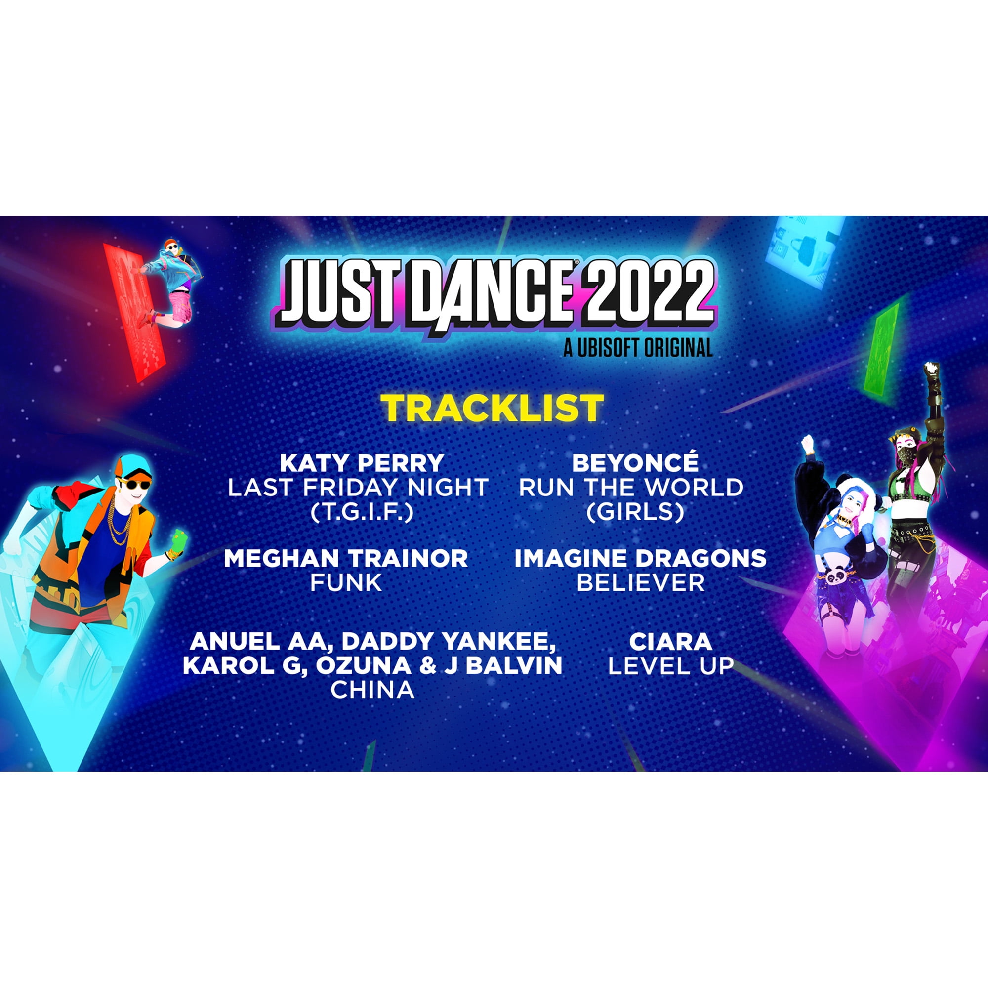 Just Dance 2022 - Full Song List