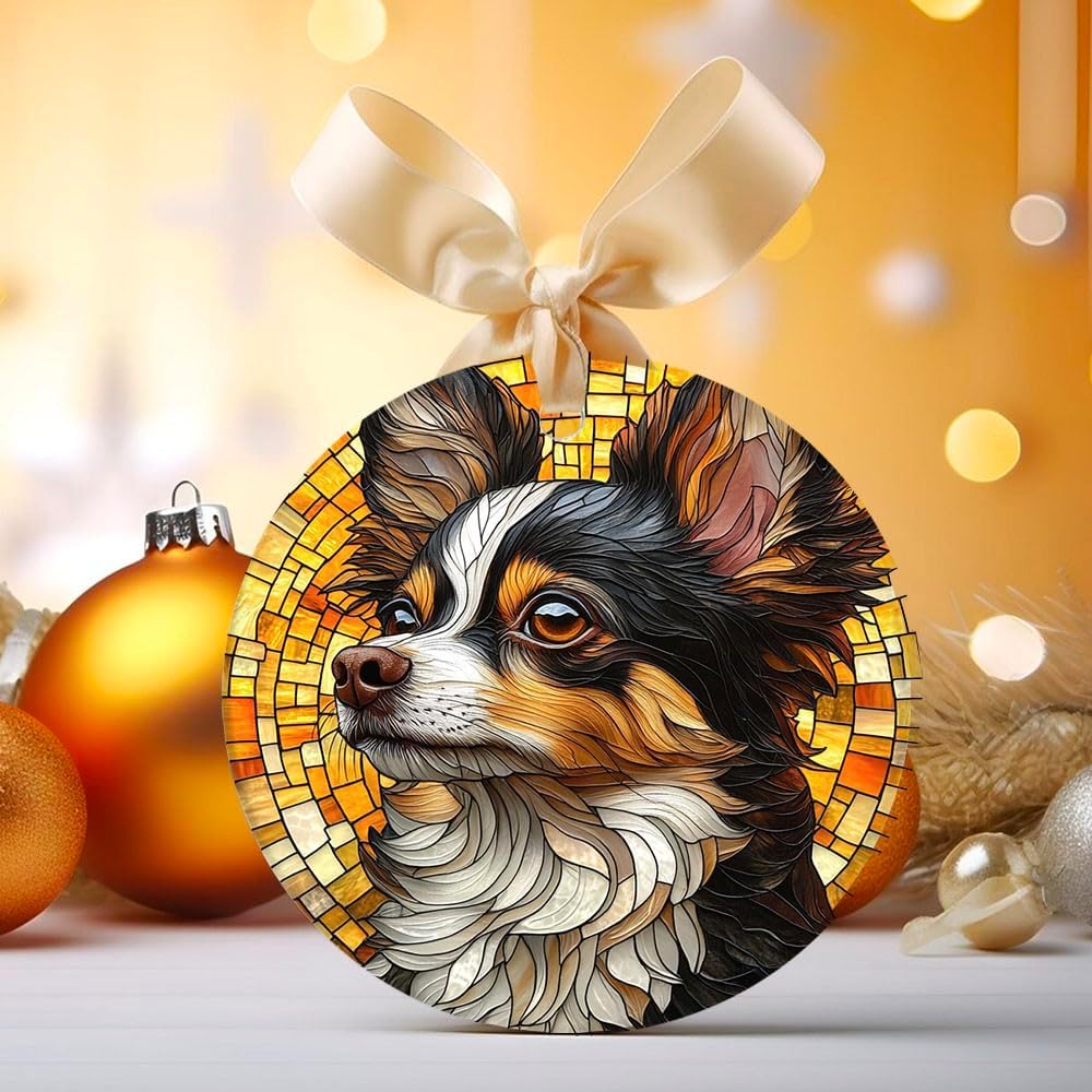 Personalized Christmas Ornaments Tri 4gFVjL (Chihuahua 5)