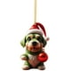 thumbnail image 1 of Adornos navideños, adornos navideños, regalos navideños, decoración para árbol de Navidad, colgante de coche plano de acrílico, el colgante, 1 of 3