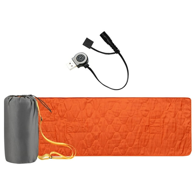Hearth & Gear 2 Coussin Chauffant Polyvalent USB Doublure de Sac de Couchage Prise en Charge de l'Alimentation USB pour Activités de Plein Air Randonnée Mains Chaudes Bloc Chauffant Bancs d'Entraînement de Force Bandes D\'entraînement Physique Main Thérapeutique Main
