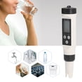 thumbnail image 4 of Probador de agua medidor de prueba hidropónica Punta de electrodo sensible 2 en 1 Ahorro automático de datos para tratamiento de aguas residuales ANGGREK Otros, 4 of 8