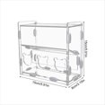 thumbnail image 2 of Caja de Alimentación para Loros,Contenedor de Alimentación Acrílico,Caja de Comida con Múltiples Orificios, Caja Dispensadora Comida Transparente para Pájaros para Pinzones y Loros, 2 of 7