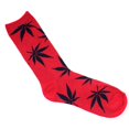 thumbnail image 3 of 6 PAIRS Marijuana Weed Cannabis Potleaf Rasta Crew Length Fashion Socks, 3 of 7