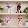 thumbnail image 3 of Figura de acción LUMRRSK T13 Mecha Samurai Robot con espada de 15,5 cm, 3 of 8