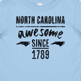 thumbnail image 4 of Inktastic North Carolina Awesome Since 1789 Boys or Girls Baby T-Shirt, 4 of 5