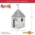 thumbnail image 6 of My Circus Coloring Paper Playhouse For Kids - Foldable For Easy Storage, 6 of 6