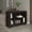 Black, variant on Space - Saving Console Table with Casters | For Various Home Decor Styles | Enjoy Versatile Use in Different Rooms