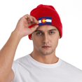 thumbnail image 2 of Flag Of Colorado Beanie Hat Knit Hat Skull Cap for Men Women Winter Hat Red, 2 of 4