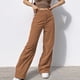 thumbnail image 1 of WILLBEST Pantalones Casuales de Pana para Mujer, Cómodos y Rectos, con Bolsillos para Un Estilo y Versatilidad Cotidianos. XXXL, 1 of 7