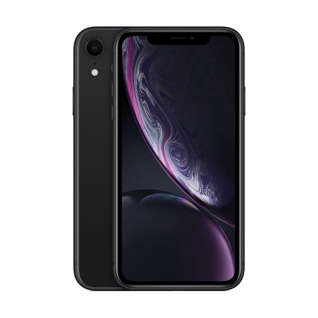 Restauré Apple iPhone XR 128 Go Noir LTE Cellulaire MRYY2LL/A (Remis à Neuf)