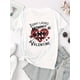 thumbnail image 2 of Camisetas Coloridas con gráficos para Mujer, Manga Corta, Cuello Redondo, Camisetas de Verano Lindas, Blusas Ligeras InformalesWomen'S Casual Crew Neck T-Shirt, Polyester 95% Spandex 5% Knit Fabric,, 2 of 6