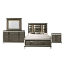 Picket House Furnishings Charlotte King Storage 4PC Bedroom Set
