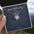 thumbnail image 5 of To My Badass Mom Necklace Badass Mom Gift Mother’s Day Gift Birthday Gift Gift from Daughter Gift from Son Birthday - Love Knot Necklace - Message Card & Gift Box, 5 of 5