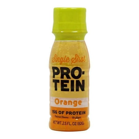 BariatricPal 15g Protein Shots - Orange (Best Liquid Protein Shots)
