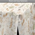 thumbnail image 4 of Botanical Dog Crate Cover, Pastel Tone Autumn Inspired Natural Themed Pattern with Leaves and Plants, Easy to Use Pet Kennel Cover Small Dogs Puppies Kittens, 7 Sizes, Multicolor, by Ambesonne, 4 of 6