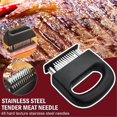 thumbnail image 2 of Meat Tenderizer with Stainless Steel Blades Steak Hammer Pounder Tool Chicken Tenderizer Kitchen Gadgets, 2 of 3