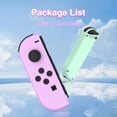 thumbnail image 5 of Wireless Controller for Nintendo Switch Controller with Dual Vibration & 6-Axis Gyro Sensor - Purple&Green, 5 of 7