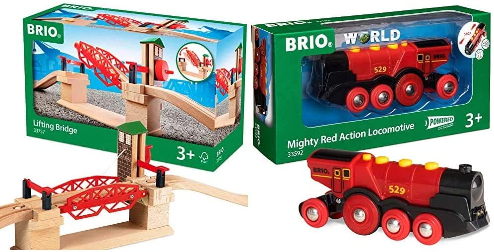 mighty red action locomotive