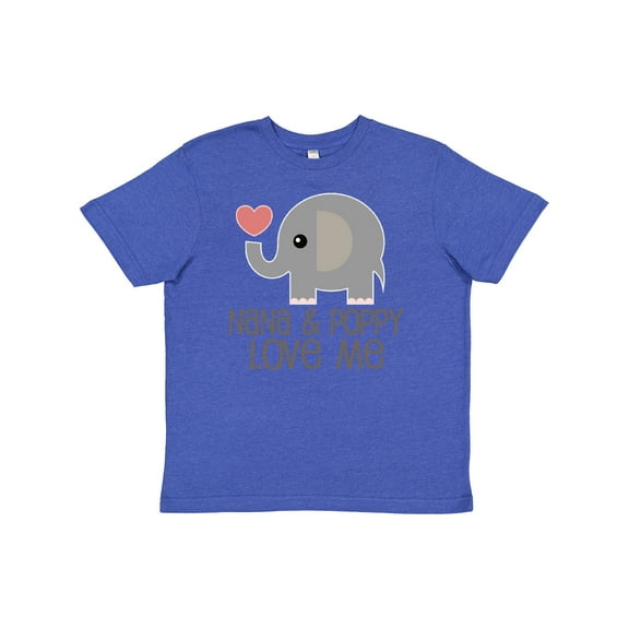 Inktastic Nana and Poppy Love Me Youth T-Shirt
