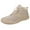 Beige, variant on Men's Snow Boots Women's Winter Barefoot Shoes Hiking Boots Wide Toe Box High Top Ankle Booties