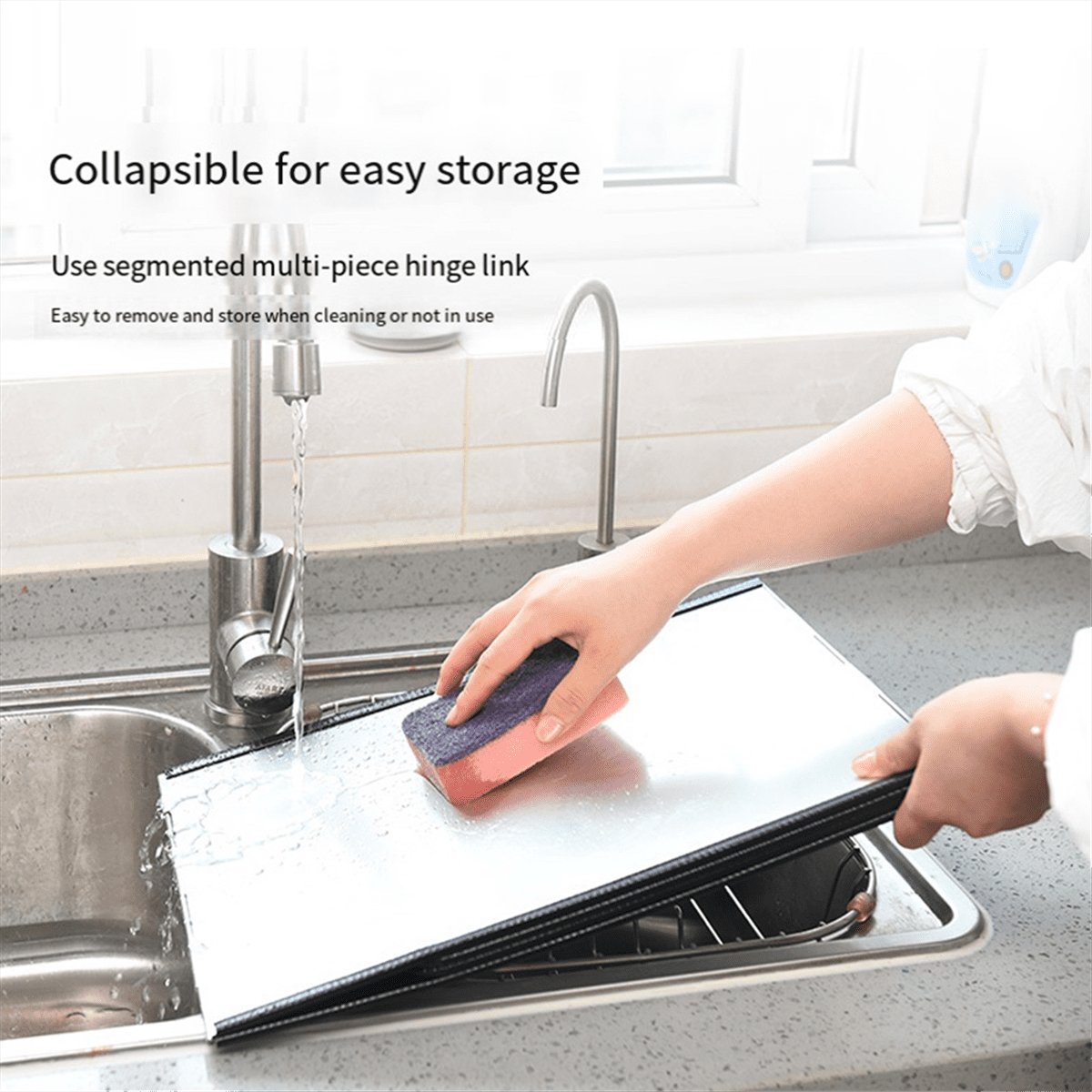 Three-Sided Kitchen Oil Splash Shield Baffle Heat Isolation and Gas Stove