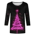 thumbnail image 5 of Winter Saving Talove Long Sleeve Shirts for Women Funny Graphic Sweatshirt Women Fall Clothes Crewneck Tee Blouses Womens Tops Dressy Casual Plus Size Christmas Shirts, 5 of 5