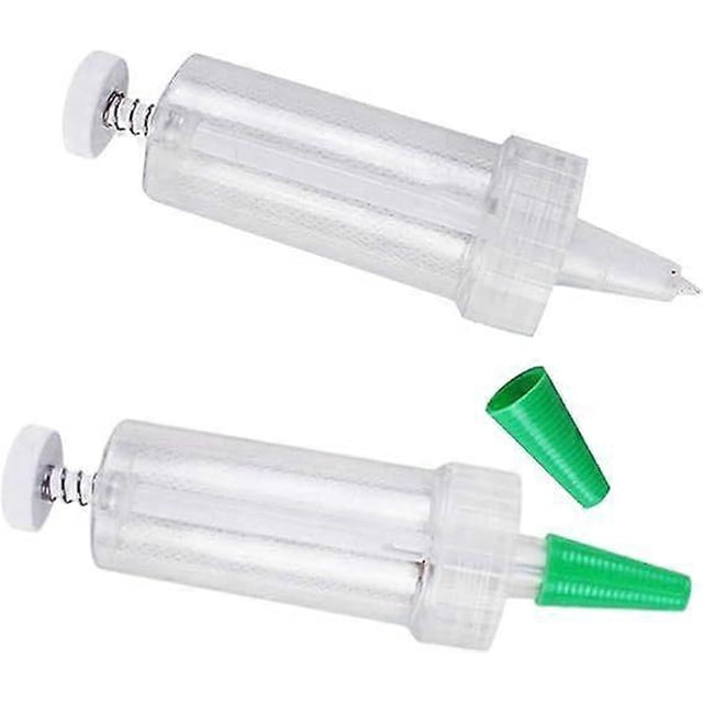 2 Sower er Tool,Manual Planter Sowing Dispenser,Hand Garden Dispenser for Small of Vegetables