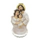 thumbnail image 3 of Figura religiosa colgante de la Virgen María, estatua de Jesús, María y José sobre un cuenco Blanco, 3 of 9