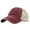 Wine, variant on AWZXDE Unisex Washed Twill Baseball Cap Retro Style Mesh Back Adjustable Sun Hat for Casual Outdoor Wear Khaki