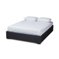 thumbnail image 1 of Baxton Studio Lit Grand avec Rangement 4 Tiroirs en Gris Foncé, 1 of 11