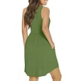 thumbnail image 3 of Fantaslook Summer Dresses for Women Casual Stretchy Sun Dress Sleeveless Beach Dresses with Pockets, 3 of 6