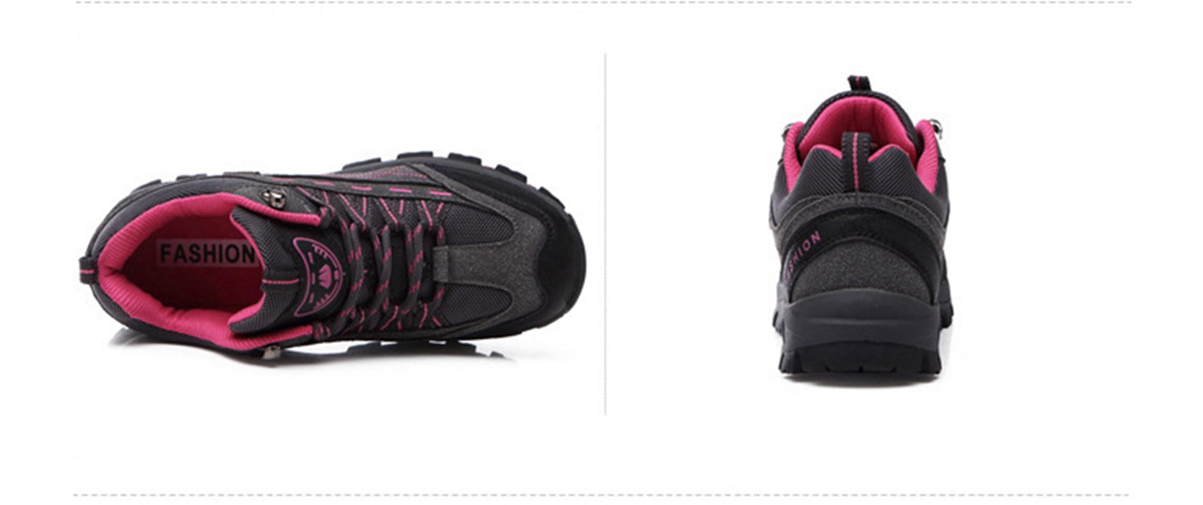 Women's Hiking Shoes Breathable Anti Slip Outdoor Ankle Boots Trekking Sneakers