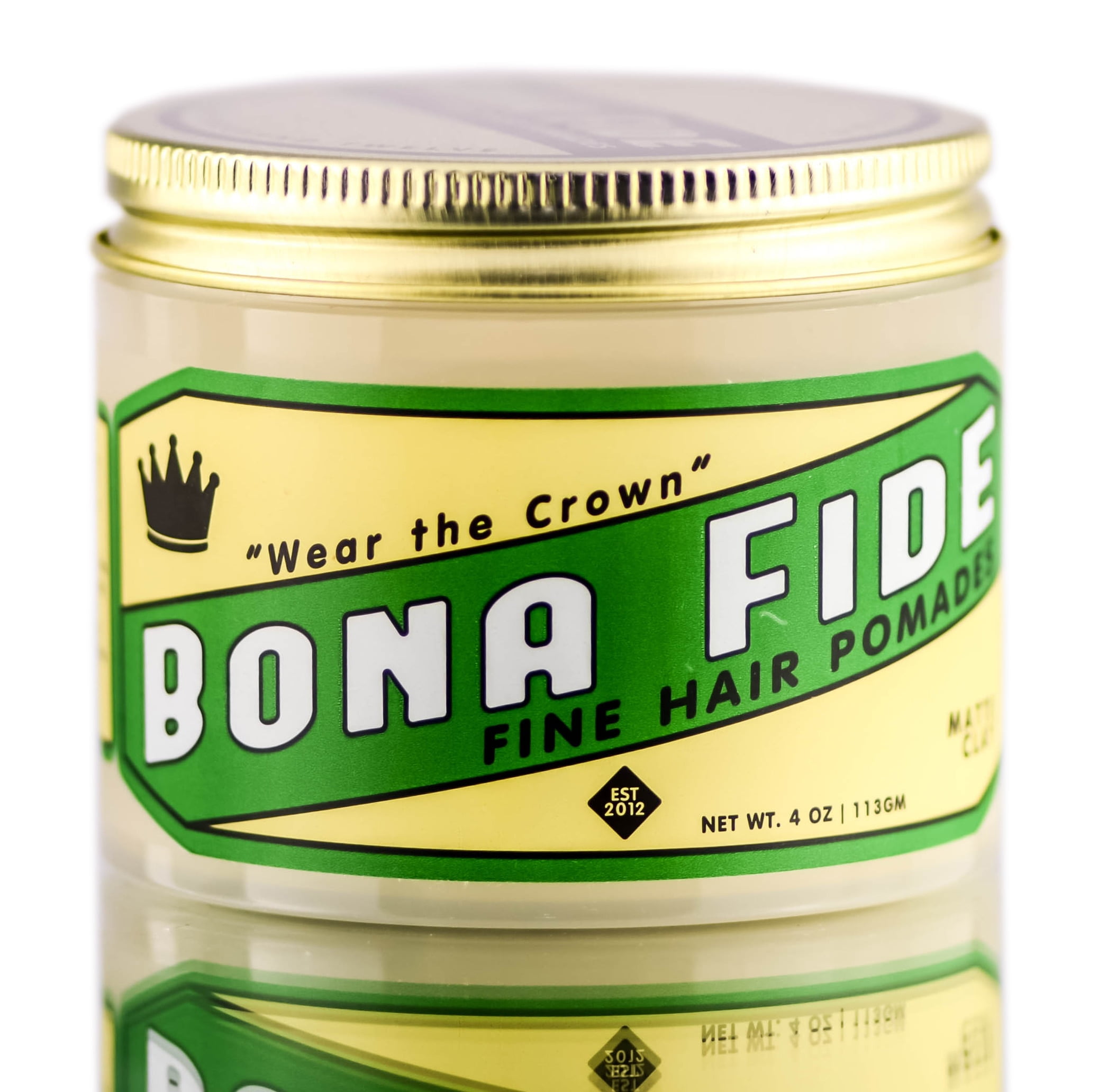 Bona Fide Matte Clay Pomade 4 Oz Walmart Com