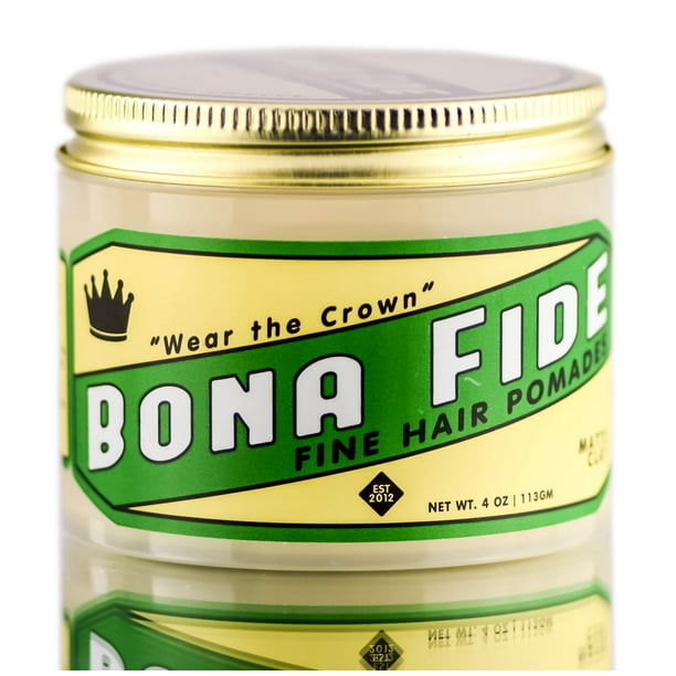 Bona Fide Matte Clay Pomade 4 Oz Walmart Com Walmart Com