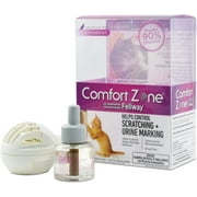 Comfort Zone Cat Calming Diffuser Kit; Cat Pheromone; 1 Diffuser; 1 Refill-48ml; New Formula