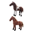 thumbnail image 4 of 2 piezas de Caballo de simulación Sunnimix juguete de peluche suave realista EstiloD, 4 of 8