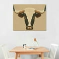 thumbnail image 2 of Orinice  Retro Boho Preppy Western Cow Print Cowboy Hat Bull Skull Saddle Howdy Yeehaw Wall Art Prints Unframed   Preppy Wild West Posters Gifts for Teen Girls Room   20x16in, 2 of 6