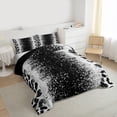 thumbnail image 3 of Homewish Animal Leopard Cheetah Print 2pcs Bedding Comforter Set For Teens Adults,Bling Glitter Twin Comforter Sets,Abstract Gradient Breathable Bedding Set,Breathable Home Decor,Reversible, 3 of 8