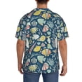 thumbnail image 3 of Kdxio Men's Hawaiian Shirt for Men Short Sleeve Shirt Underwater Creature Summer Casual Holiday Beach Button Down T-Shirts, 3 of 5