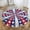 Multicolor#24226, variant on Round Polyester Tablecloth, Waterproof Stain Resistant Reusable Washable Table Cover for Independence Day Party, Multicolor, 152 cm