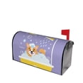 thumbnail image 3 of Xecao Corgi Washing in Bathtub for Mailbox Cover with Magnetic Strips, Waterproof and Sunscreen, Adds a Decorative Touch to Your Garden Yard., 3 of 9