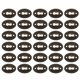 thumbnail image 1 of 30pcs cerradura cubierta de la cubierta Placa de la cerradura de la cerradura inserte la placa de escudo de la cerradura, 1 of 5