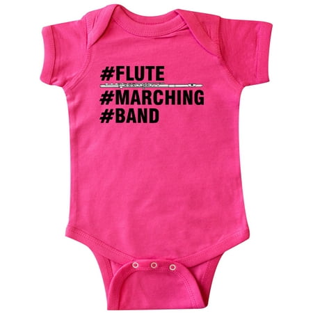 

Inktastic #Flute #Marching #Band Hashtag Text Gift Baby Boy or Baby Girl Bodysuit