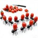 thumbnail image 1 of Pack de 36 Palillos Decorativos con Forma de Hormiga para Bento Box Infantil Frutas y Cócteles de Fiesta, 1 of 5