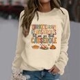 thumbnail image 1 of WILLBEST Sweat à Capuche Mode Hiver pour Femmes Imprimé Festif de Noël Col Rond Plongée, 1 of 3
