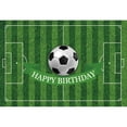 thumbnail image 3 of Fondo de cumpleaños de fútbol personalizado, decoración de estadio de campo de fútbol, Fondo de foto de pastizales para niño, pancarta de pastel, accesorios de fotografía, 3 of 5