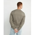 thumbnail image 3 of Hanes Long Sleeve Henley Shirt Mens Originals Ringspun Cotton Three Button S-3XL, 3 of 7
