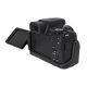 thumbnail image 5 of For Canon SX70 HS Camera Case Large Cutout Litchi Texture PU Leather Protective Cover - Green, 5 of 5